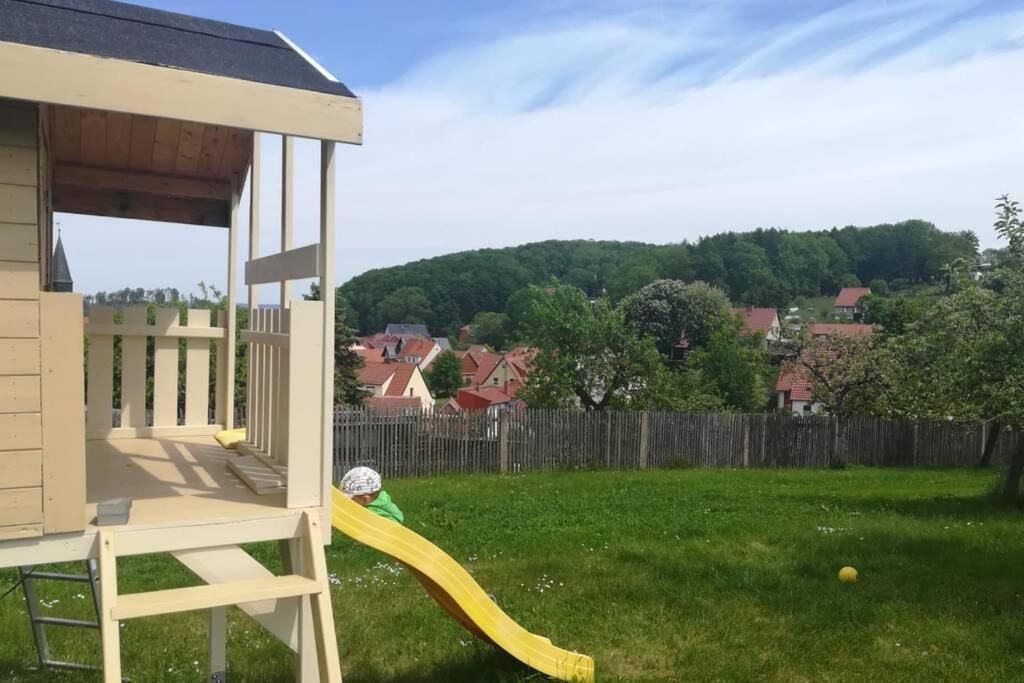 Ferienhaus Zum Kuckuck, Wng 2, Urlaub Im Eichsfeld Kallmerode エクステリア 写真